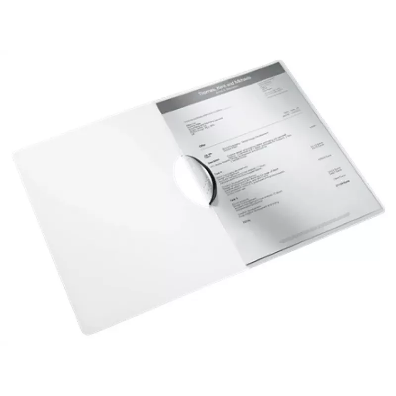 Leitz clipmap ColorClip WOW A4 PP, presentatiemap, A4, polypropyleen (PP), zwart, glanzend, 30 vel