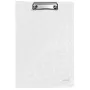 Leitz klembord met deksel WOW, A4, polyfoam, wit, 75 vel, 1 vak, 230 mm