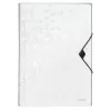 Leitz projectmap WOW PP, uitbreidbare map, A4, polypropyleen (PP), wit, liggend, 250 vel