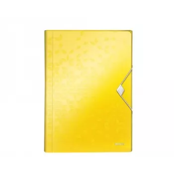 Leitz projectmap WOW PP, A4, polypropyleen (PP), geel, staand, 250 vel, 80 g/m²