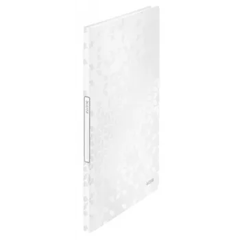 Leitz WOW displayboek PP 20 hoesjes, wit, polyvinylchloride (PVC), 20 hoesjes, A4, 231 mm, 13 mm