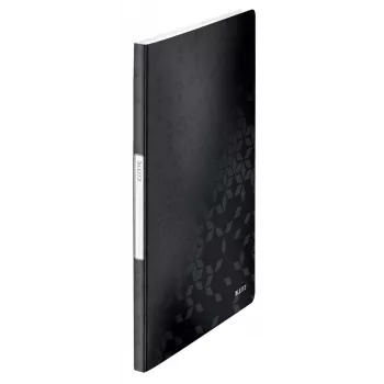 Leitz displayboek WOW PP 20 hoesjes, zwart, polyvinylchloride (PVC), 20 hoesjes, A4, 231 mm, 13 mm
