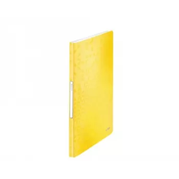Leitz displayboek WOW PP 40 hoesjes, geel, polypropyleen (PP), 40 hoesjes, staand, A4, 231 mm