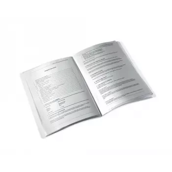 Leitz displayboek WOW PP 40 hoesjes, geel, polypropyleen (PP), 40 hoesjes, staand, A4, 231 mm