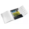 Leitz tabbladenboek WOW PP 6 tabs, gewone ordner, A4, polypropyleen (PP), zwart, glanzend, 200 vel