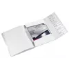 Leitz WOW PP scheidingsbladen-boek, 12 tabs, conventionele ordner, A4, polypropyleen (PP), wit, glanzend, 200 vel