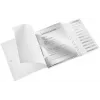 Leitz WOW PP scheidingsbladen-boek, 12 tabs, conventionele ordner, A4, polypropyleen (PP), wit, glanzend, 200 vel