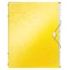 Leitz scheidingsbladen-boek WOW PP 12-voudig, A4, polypropyleen (PP), geel, 200 vel, 80 g/m², 265 mm