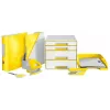 Leitz briefbak WOW, kunststof, geel, A4, 242 x 330 x 60 mm, 255 mm, 70 mm