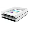 Leitz briefbak WOW Dual Colour, kunststof, zwart, wit, A4, A4, 267 mm, 336 mm