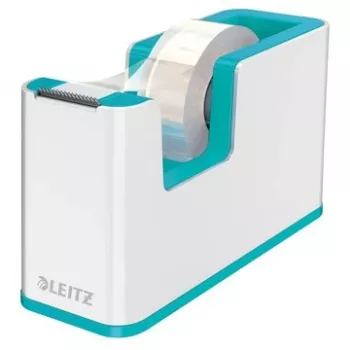 Leitz plakbandhouder WOW, 1,9 cm, 33 m, polystyreen (PS), lichtblauw, wit, 51 mm, 126 mm
