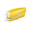 Leitz nietmachine op batterij WOW 5566, 10 vel, voor, 1 cm, kunststof, geel, batterij