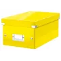 Leitz Click & Store WOW dvd-opbergbox, geel, karton, 206 mm, 352 mm, 147 mm, 570 g