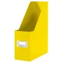 Leitz Click & Store WOW tijdschriftenhouder, geel, karton, 103 mm, 253 mm, 330 mm, 95 x 245 x 310 mm