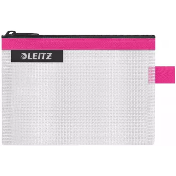 Leitz Travel Pouch waterafstotend WOW Small, unisex, accessoiretas, klein, rits, waterafstotend, roze