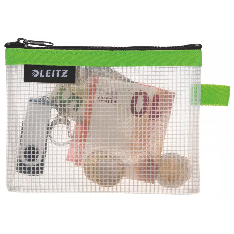 Leitz Travel Pouch waterafstotend WOW Small, unisex, accessoiretas, klein, rits, waterafstotend, groen