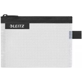 Leitz Travel Pouch waterbestendig WOW Small, unisex, accessoiretas, klein, rits, waterbestendig, zwart