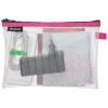 Leitz Travel Pouch waterdicht WOW Medium, unisex, accessoiretas, medium, rits, waterdicht, roze