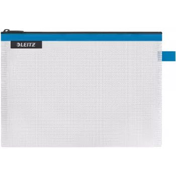 Leitz Travel Pouch waterafstotend WOW Medium, unisex, accessoiretas, medium, rits, waterafstotend, blauw