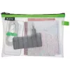 Leitz Travel Pouch waterafstotend WOW Medium, unisex, accessoiretas, medium, rits, waterafstotend, groen