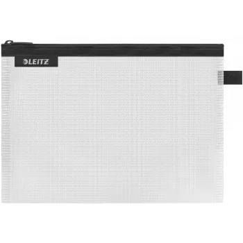 Leitz Travel Pouch waterafstotend WOW Medium, unisex, accessoiretas, medium, rits, waterafstotend, zwart
