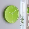 Leitz wandklok (geruisloos) WOW, rond, groen