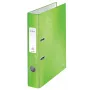 Leitz ordner 180° WOW POB/gelamineerd A4/50 mm, A4, D-ring, karton, groen, 350 vel, 285 mm