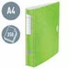 Leitz hefboomordner Active PP WOW A4/65 mm, A4, D-ring, opbergen, polyfoam, groen, 350 vel