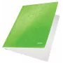 Leitz platte map karton/karton WOW A4, conventionele map, A4, karton, groen, staand, 250 vel