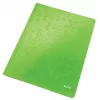 Leitz platte map karton/karton WOW A4, conventionele map, A4, karton, groen, staand, 250 vel