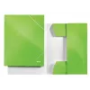 Leitz 3-flapmap WOW karton/POB A4, manilamap, A4, polypropyleen (PP), groen, 250 vel, 80 g/m²
