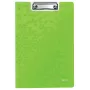 Leitz klembord met deksel WOW, A4, polyfoam, groen, 75 vel, 1 vak, 230 mm