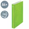 Leitz ringband WOW gelamineerd A4+ 2DR/25 mm, A4+, D-ring, karton, groen, 250 vel, 80 g/m²