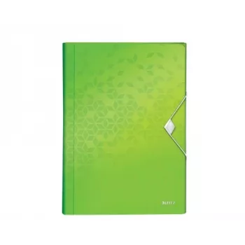 Leitz projectmap WOW PP, A4, polypropyleen (PP), groen, staand, 250 vel, 80 g/m²