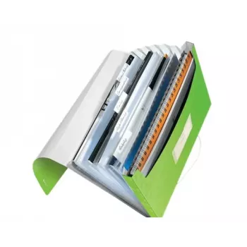 Leitz projectmap WOW PP, A4, polypropyleen (PP), groen, staand, 250 vel, 80 g/m²