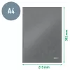 Leitz notebook WOW A4 geruit met hardcover 90 g/m², 80 vel, dessin, groen, A4, 80 vel, 80 g/m², geruit papier