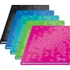 Leitz WOW notitieboek A5 geruit met hardcover, dessin, groen, A5, 80 vel, 80 g/m², geruit