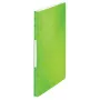 Leitz displayboek WOW PP 40 hoesjes, groen, polypropyleen (PP), 40 hoesjes, 40 vel, staand, A4