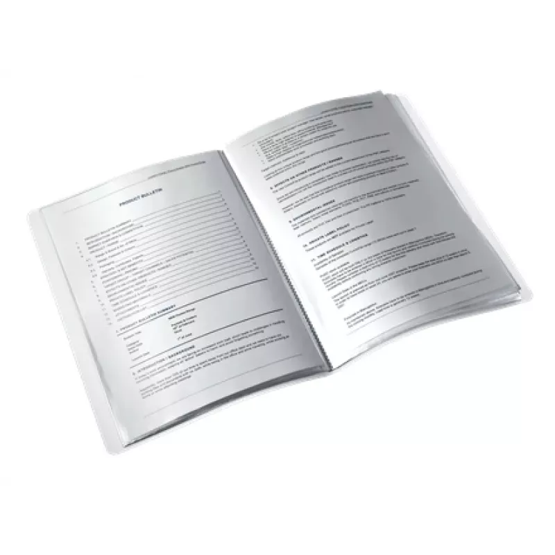 Leitz displayboek WOW PP 40 hoesjes, groen, polypropyleen (PP), 40 hoesjes, 40 vel, staand, A4