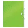 Leitz tabboek WOW PP 6 tabs, conventionele ordner, A4, polypropyleen (PP), groen, glanzend, 200 vel