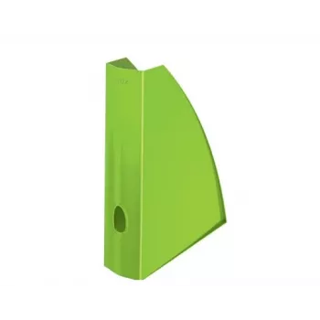 Leitz tijdschriftenbak WOW, groen, kunststof, A4, 75 mm, 258 mm, 312 mm