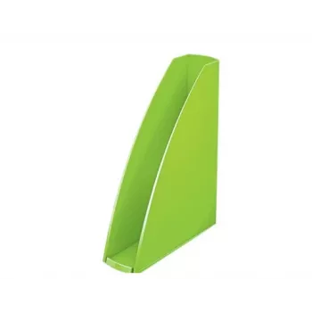 Leitz tijdschriftenbak WOW, groen, kunststof, A4, 75 mm, 258 mm, 312 mm