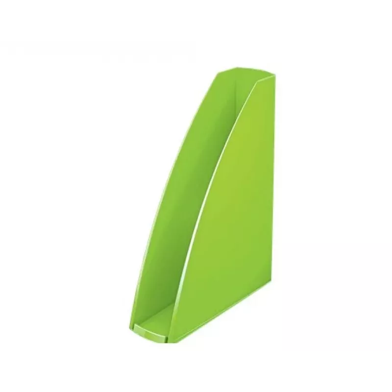 Leitz tijdschriftenbak WOW, groen, kunststof, A4, 75 mm, 258 mm, 312 mm