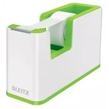 Leitz WOW plakbandafroller, 1,9 cm, 33 m, polystyreen (PS), groen, wit, 51 mm, 126 mm