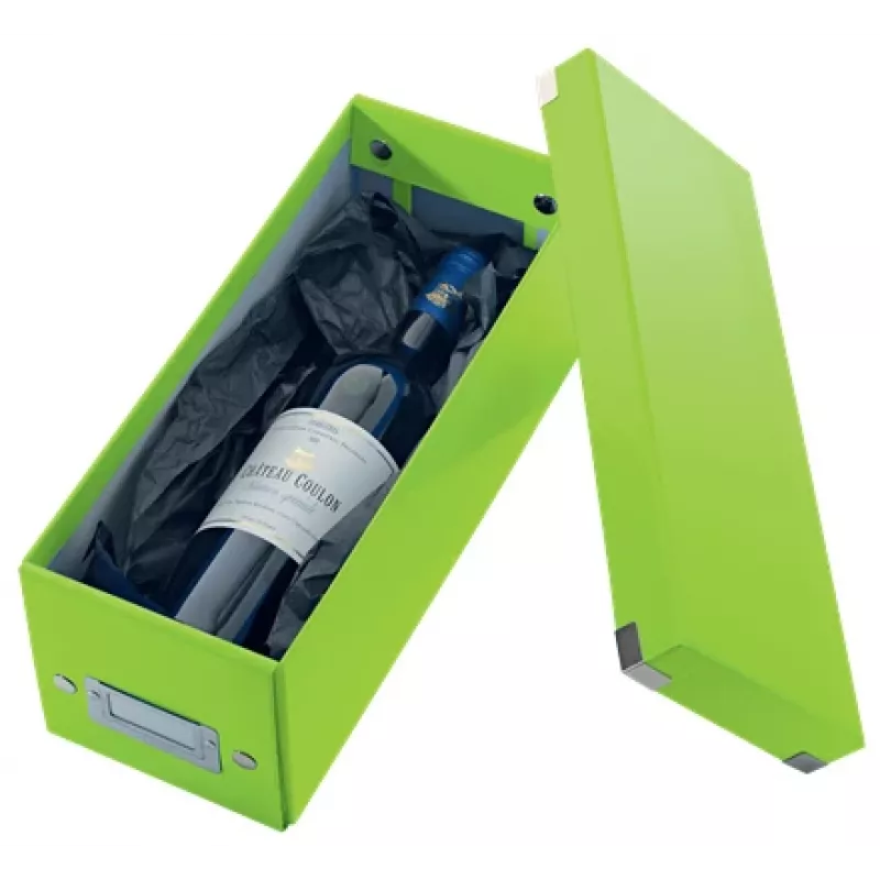 Leitz Click & Store WOW cd-opbergbox, groen, karton, 143 mm, 352 mm, 136 mm, 440 g