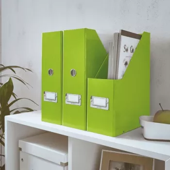 Leitz Click & Store WOW tijdschriftenverzamelaar, groen, karton, 103 mm, 253 mm, 330 mm, 95 x 245 x 310 mm
