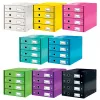 Leitz Click & Store WOW ladekast (4 laden), groen, karton, 286 mm, 356 mm, 282 mm
