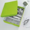 Leitz Click & Store WOW medium organizerbox, opbergbox, groen, rechthoekig, karton, monochroom, binnen
