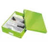 Leitz Click & Store WOW medium organizerbox, opbergbox, groen, rechthoekig, karton, monochroom, binnen