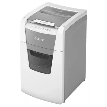 Leitz IQ Autofeed Office 150 automatische papiervernietiger P5, microsnede, 22 cm, 2 x 15 mm, 44 L, 500 vel, 55 dB
